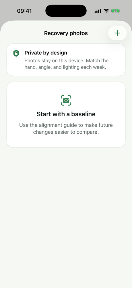 NailPause photos screen